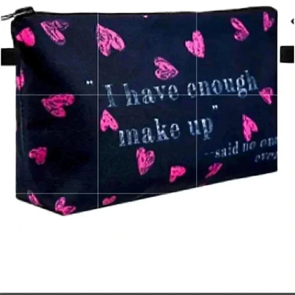 Cosmetic Bag Waterproof Zipper Pouch - Picture 1 of 2